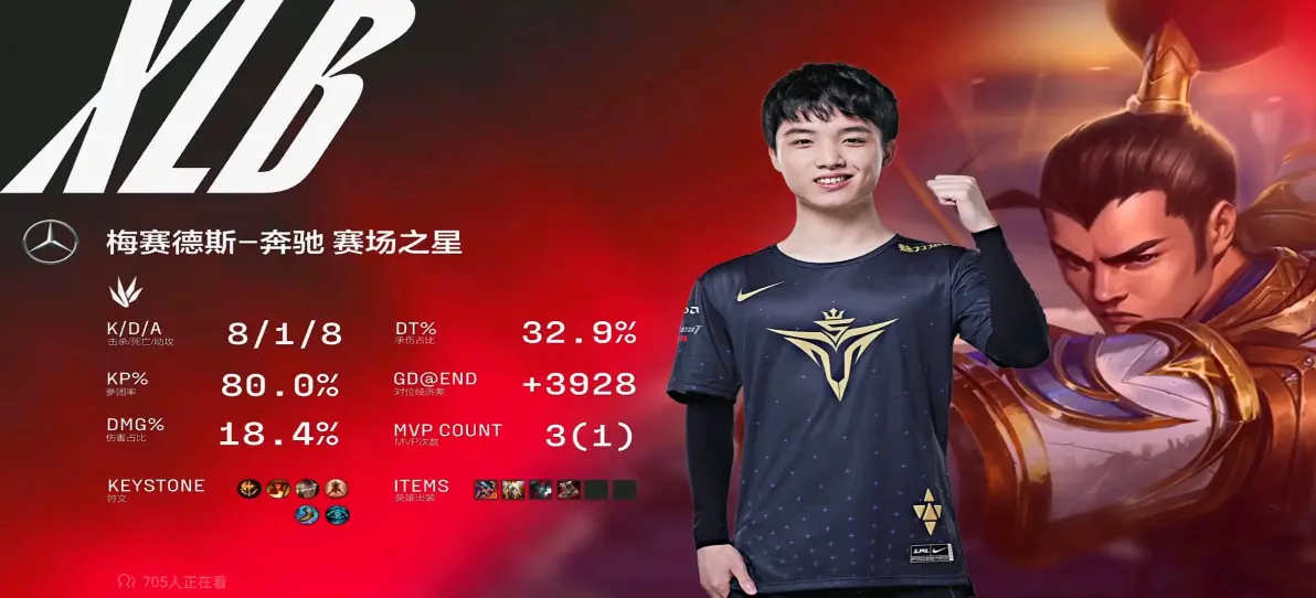 V5碾压KT，Tarzan单局斩获MVP宿命之战八强赛，技惊四座